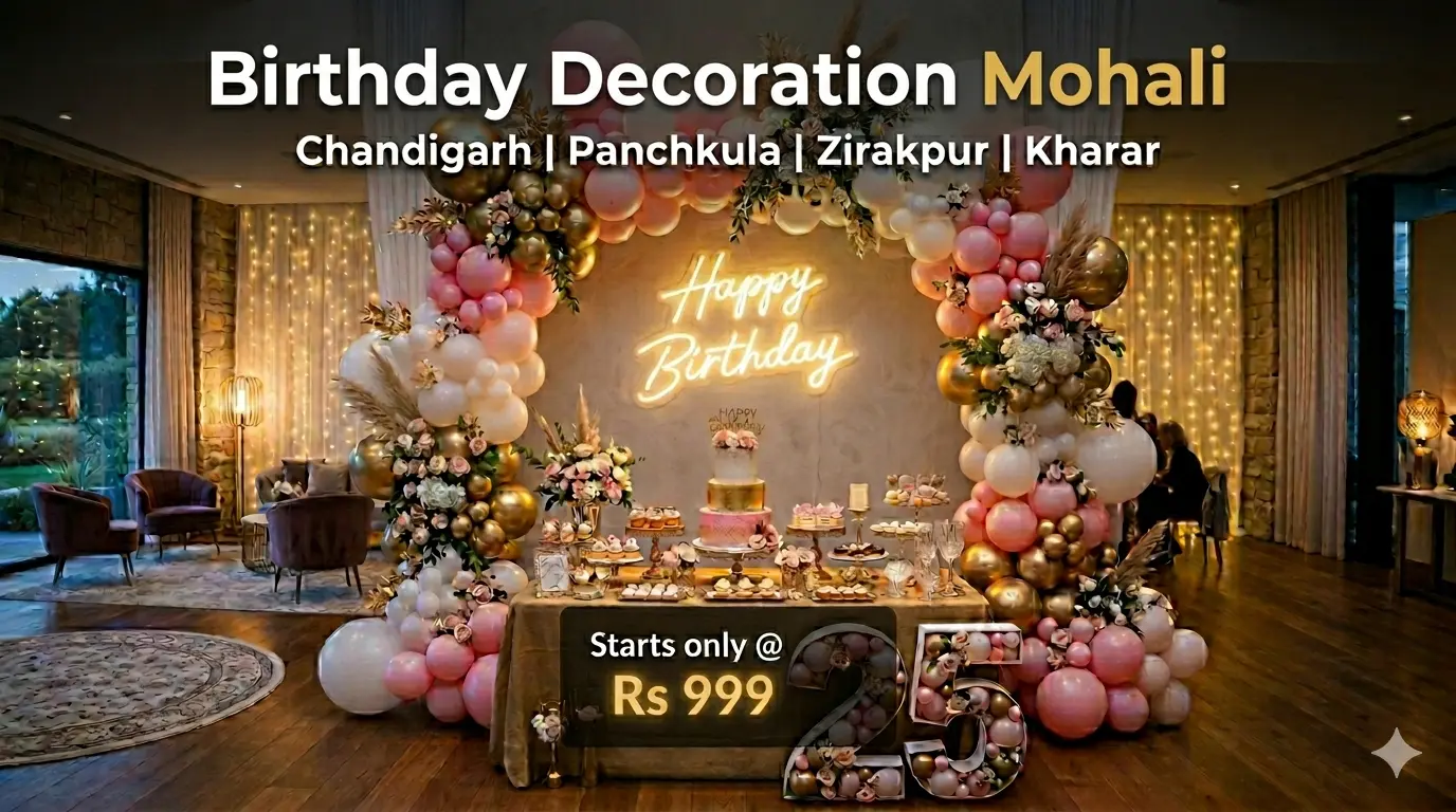 Birthday Decoration Mohali